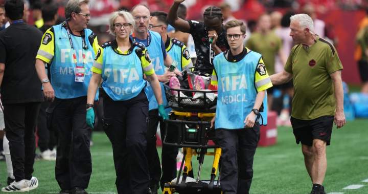 Canadian FIFA player Koné given ‘green whistle’ after injury — what is it?