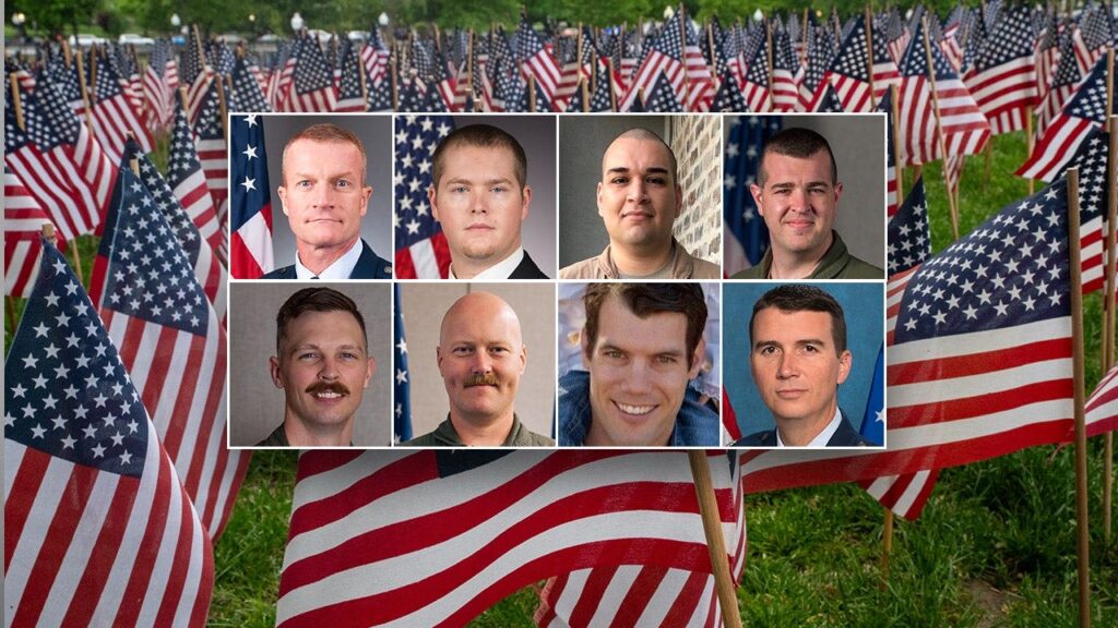 Air Force identifies all 8 victims of B-52 crash at Edwards Air Force Base