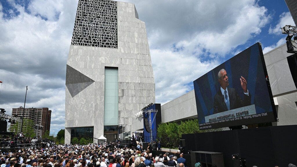 Obama Presidential Center opening mocked over land acknowledgment