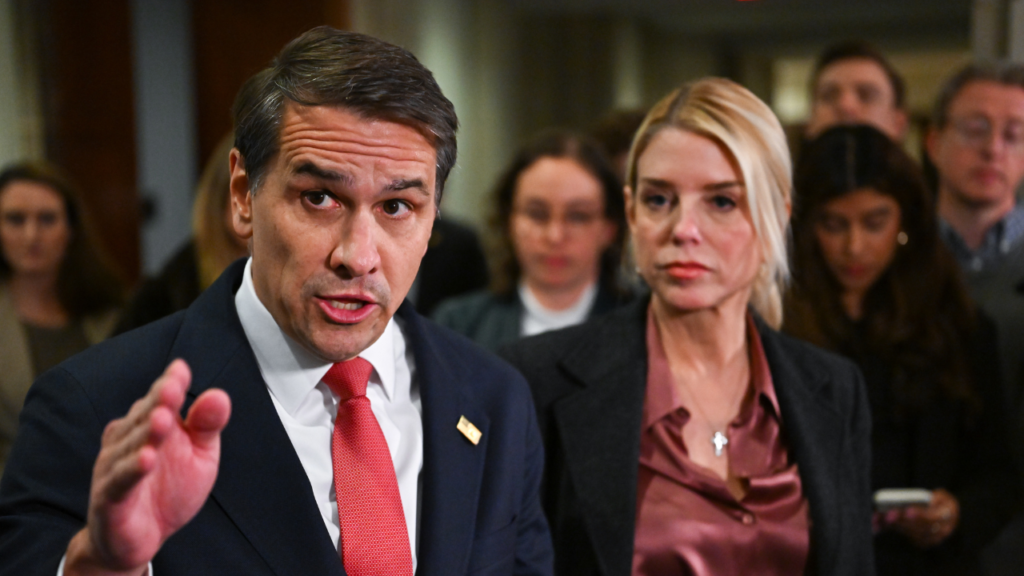 Bondi reveals Todd Blanche led Epstein files release in transcript as pressure mounts on would-be AG