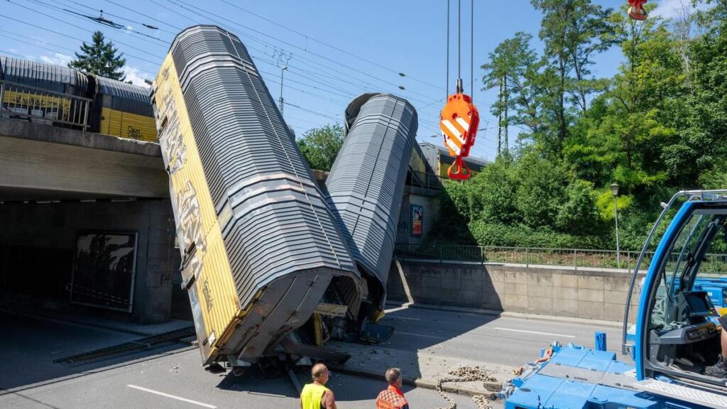 One dead after freight trains collide in Germany
