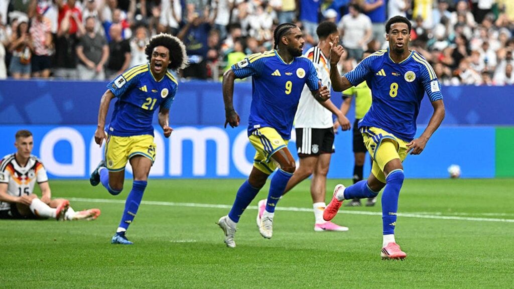Dick Advocaat’s Curacao scores first-ever World Cup goal against Germany