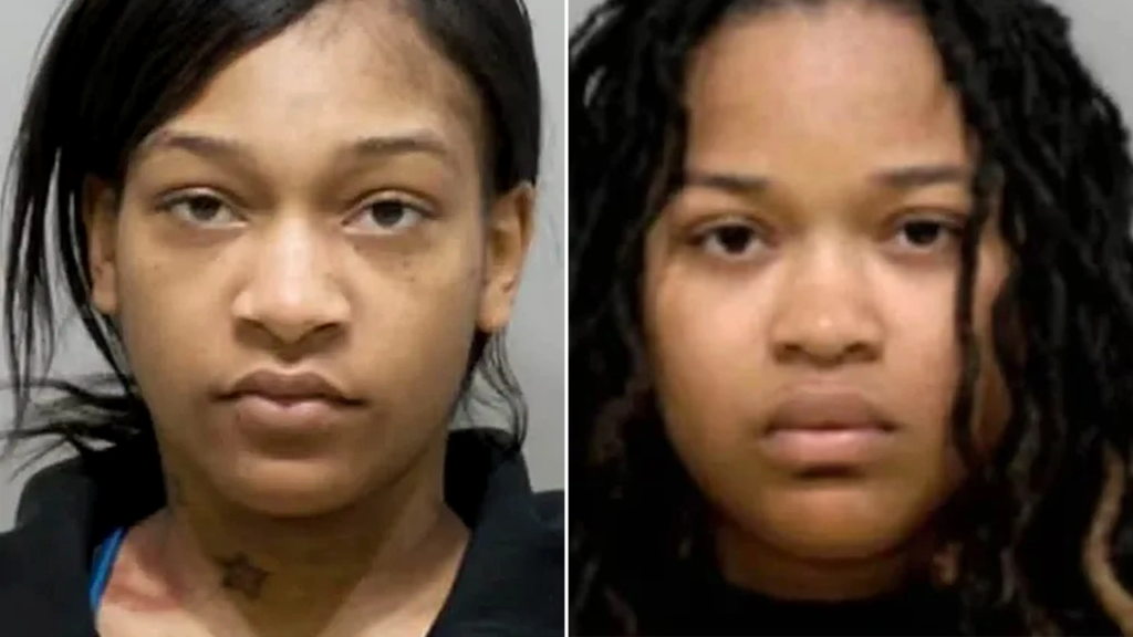 2 sisters charged after stabbing, throwing hot oil at restaurant worker over wrong order