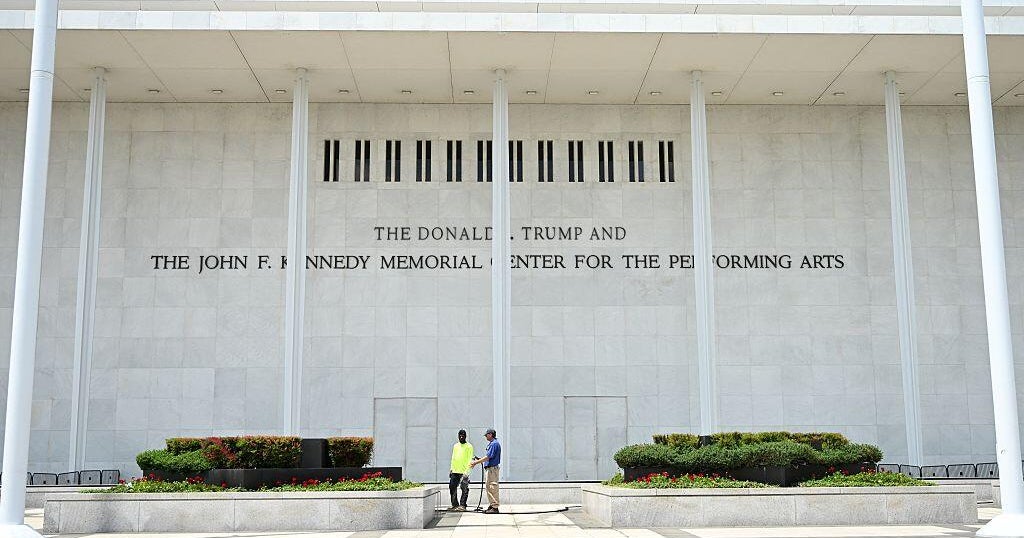 White House to appeal judge’s order to remove Trump’s name from Kennedy Center