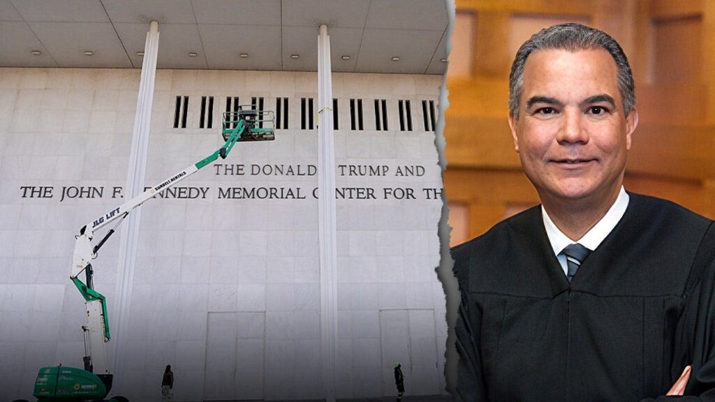 Watchdog group files misconduct complaint against Kennedy Center judge