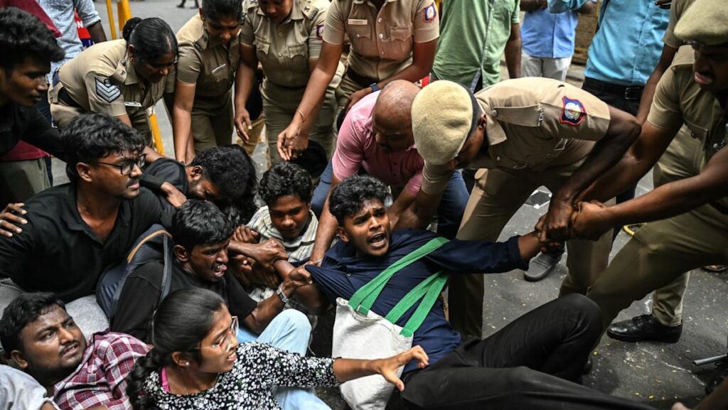 India tightens security as millions of medical student aspirants retake entrance exam after paper leak