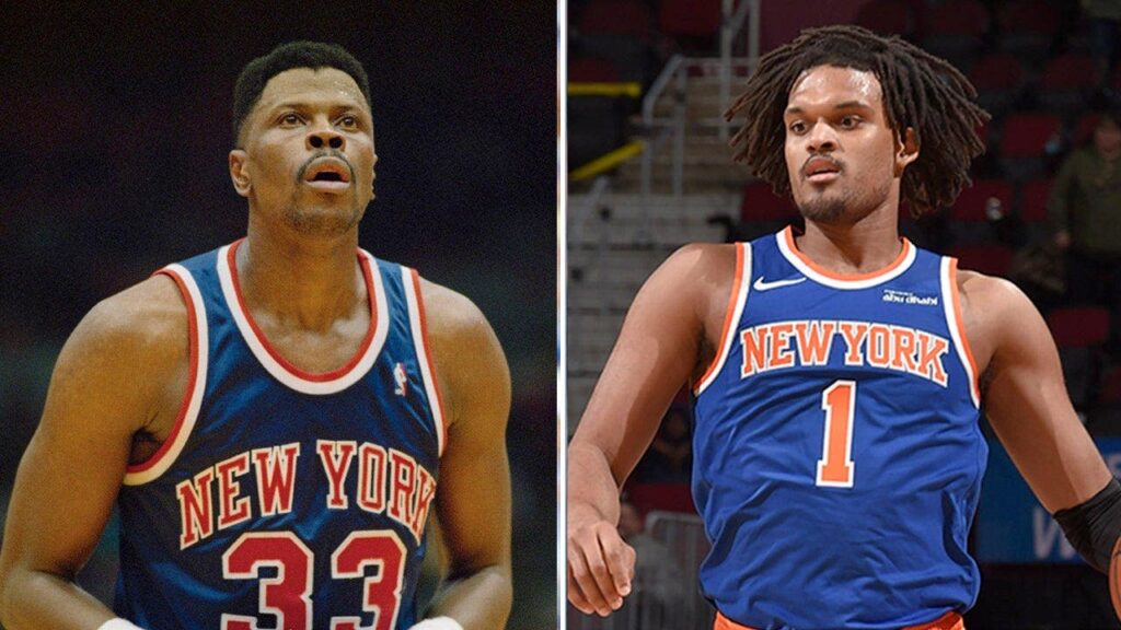 Knicks parade banner mistake puts Dillon Jones under Patrick Ewing’s 33