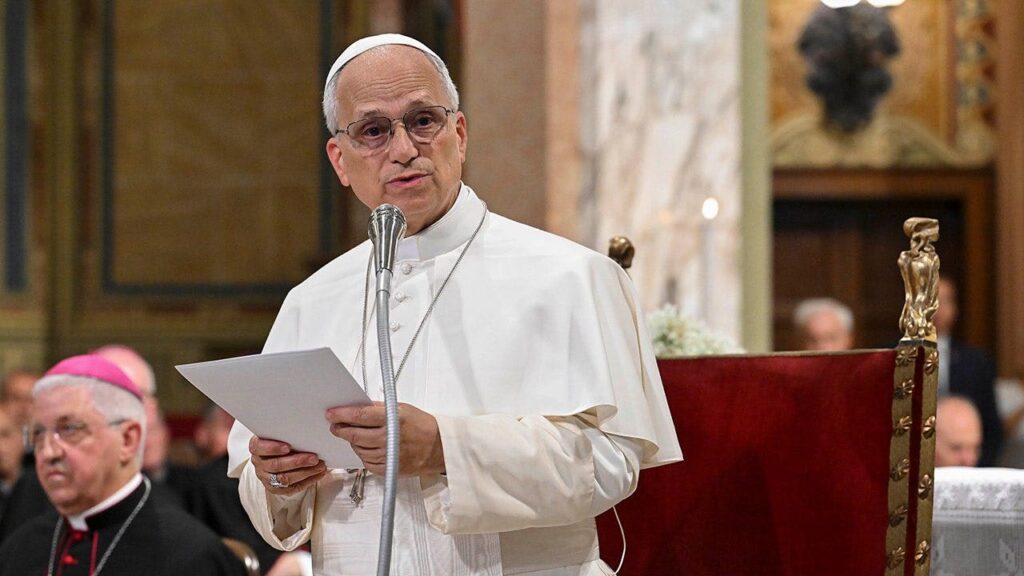 Pope Leo invokes patron saint of immigrants as friction with Trump intensifies