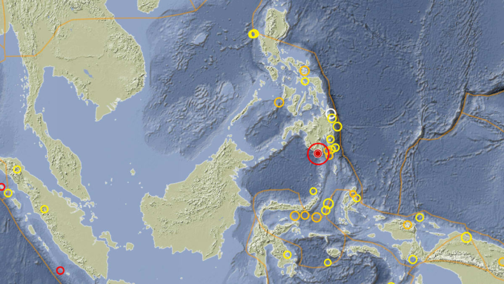 Earthquake of magnitude 8.2 strikes Mindanao, Philippines, GFZ says