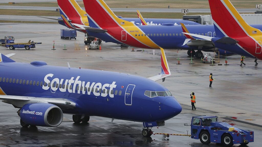 Southwest Airlines plane struck by ground vehicle at Memphis airport