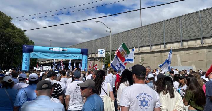 Security tight as Walk With Israel in Toronto draws tens of thousands – Toronto