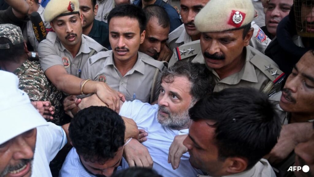 India opposition leader Rahul Gandhi released after protest detention