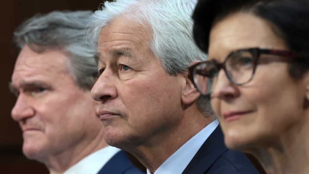 JPMorgan Chase, Goldman Sachs, Bank of America
