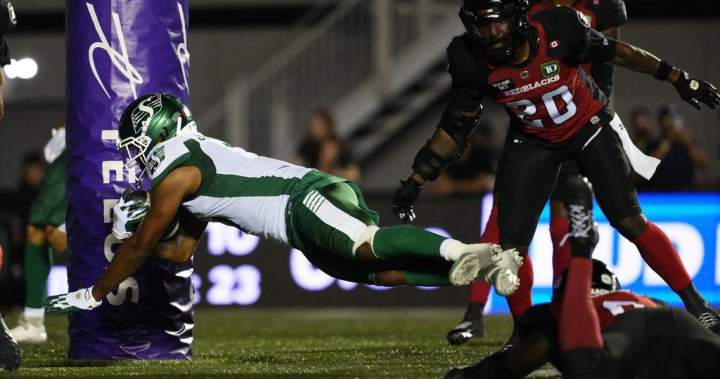 Roughriders’ defence defuses Redblacks’ drive