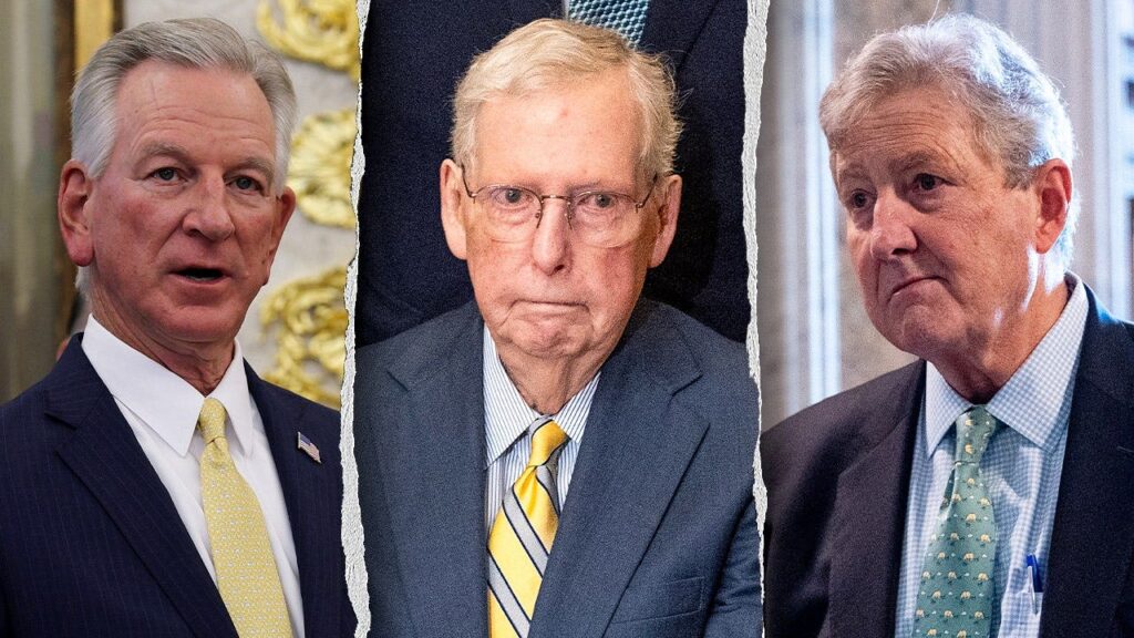Tuberville calls for answers on McConnell’s prolonged Senate absence