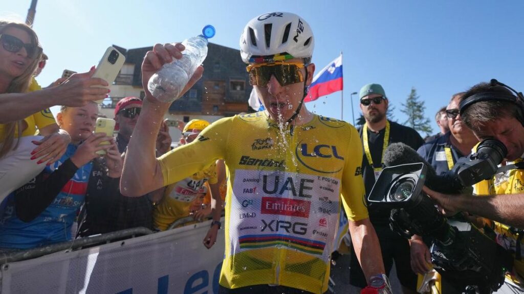Brilliant Pogacar climbs Alpe d'Huez in record time