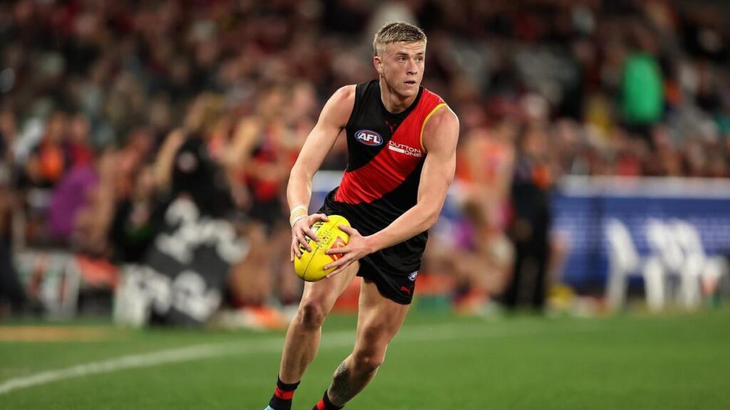 Young Bombers star Caddy sent to hospital