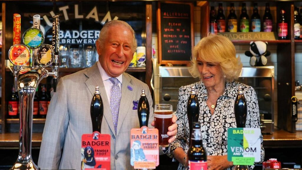 King 'drowns sorrows' with pint after World Cup exit