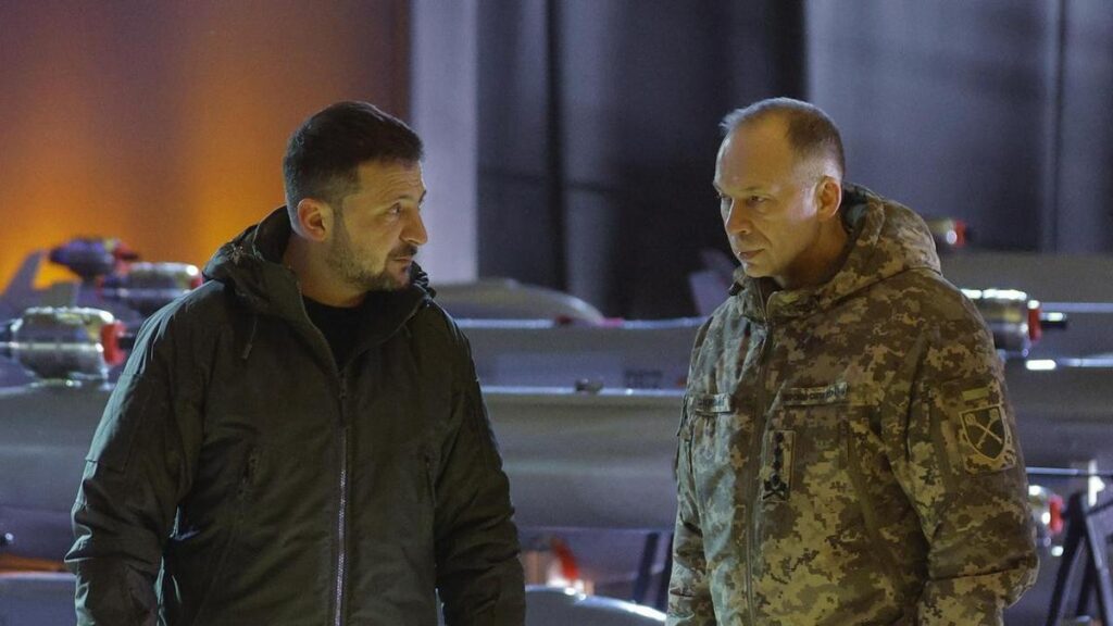 Zelenskiy dismisses Ukrainian commander-in-chief