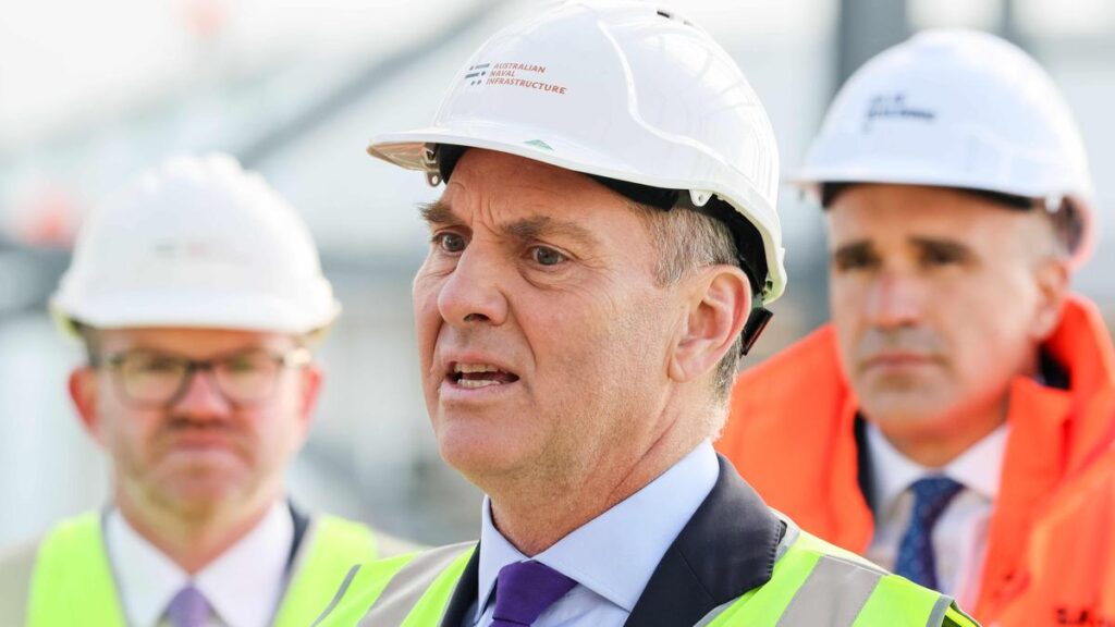 Richard Marles insists ‘secret’ military trial ‘appropriate’ for senior navy figure in Henderson case