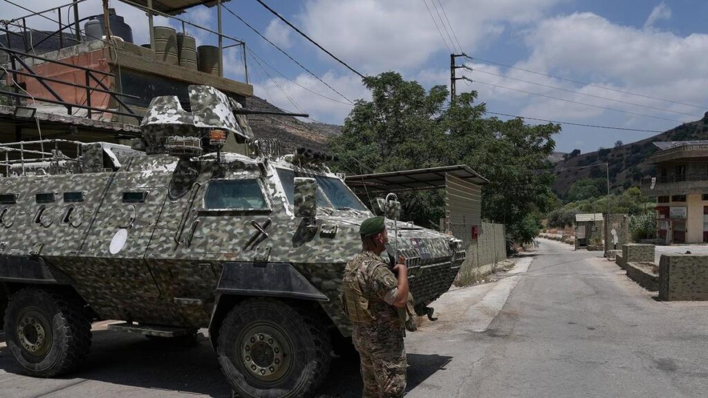 Lebanese soldier killed when vehicle hits explosive