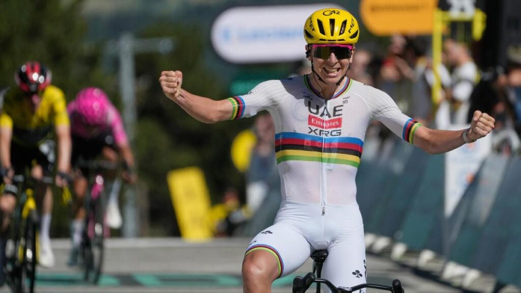 Pogacar back in yellow after his 22nd Tour stage win