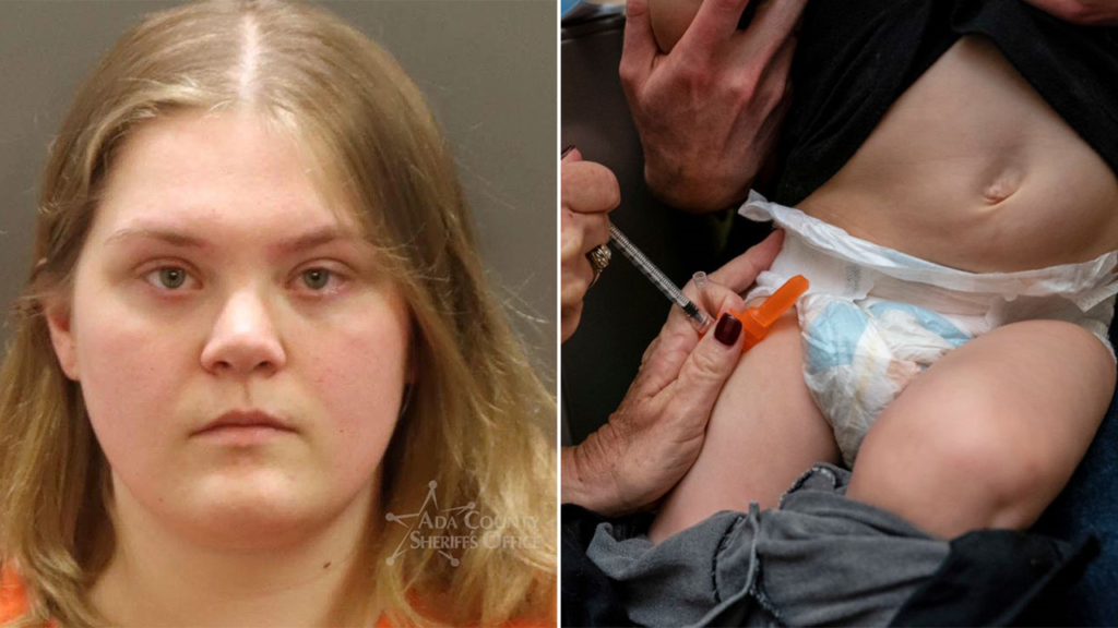 Idaho mother charged with murder after claiming twins died from vaccines