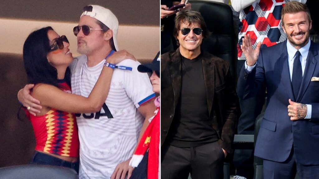 Brad Pitt, Beckham among celebrities spotted at FIFA World Cup 2026