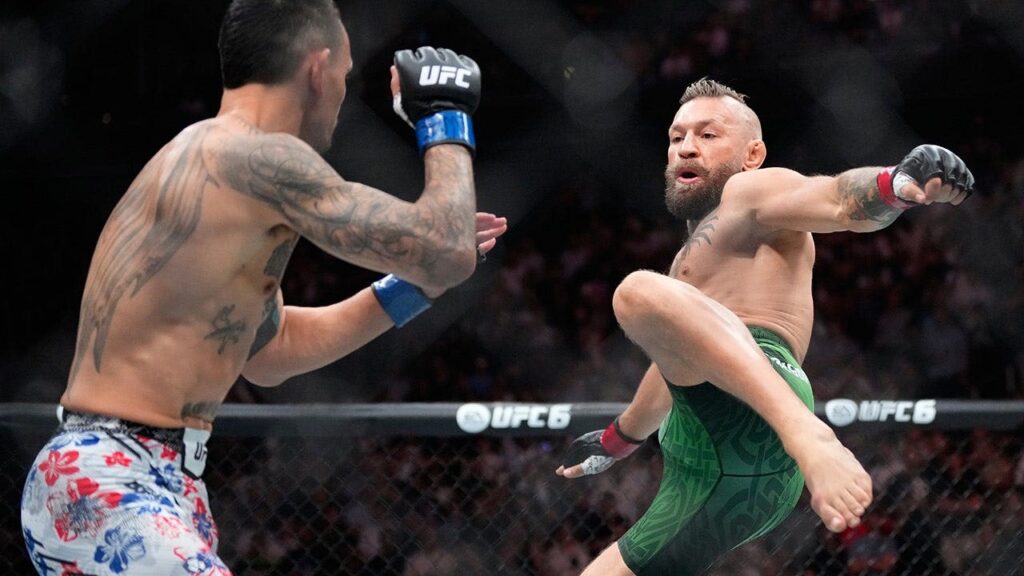 Conor McGregor makes long-awaited UFC return at UFC 329 vs Holloway