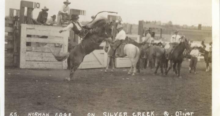 The stampede Edge: Father, son compete at the Calgary Stampede 100 years apart