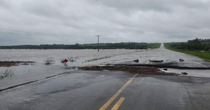 13 Sask. communities in states of emergency after storms drop 275 mm of rain over 10 days