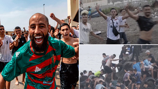 Spain deploys military to Ceuta as 9 die in migrant surge from Morocco