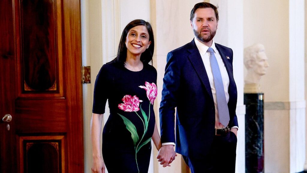 JD Vance and wife Usha announce arrival of baby Alec Neel
