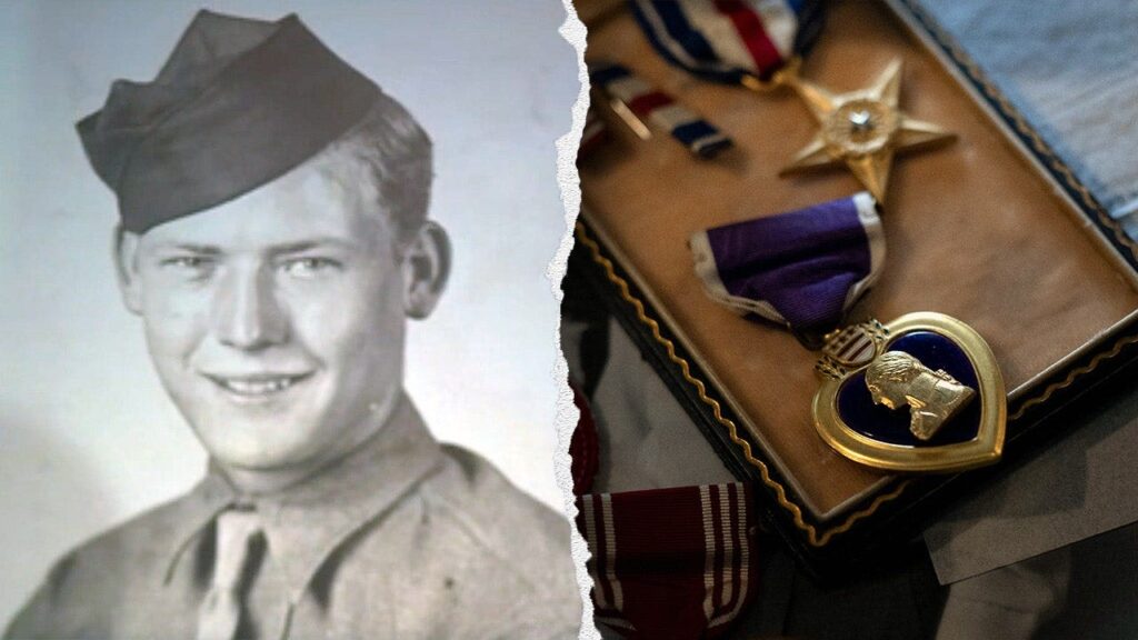 World War II veteran receives Purple Heart 81 years after Rhine wound