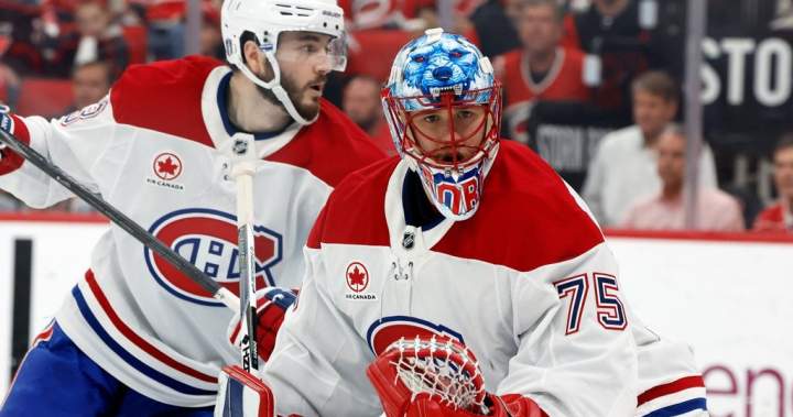 Montreal Canadiens sign goaltender Dobes to three-year extension – Montreal