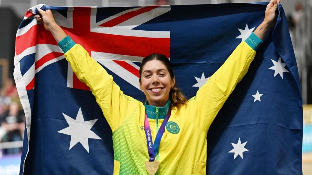 Aussie joins cycling greats with fifth Games gold