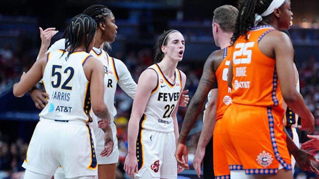 Connecticut Sun’s Saniya Rivers melts down on social media over Caitlin Clark’s scoreboard taunt
