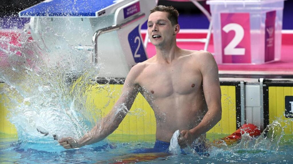 Sublime Scot relieved to hoist host nation's first gold
