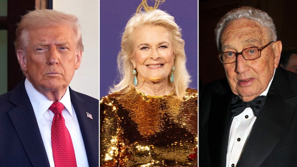 Candice Bergen recalls her dates with Trump and Kissinger on podcast