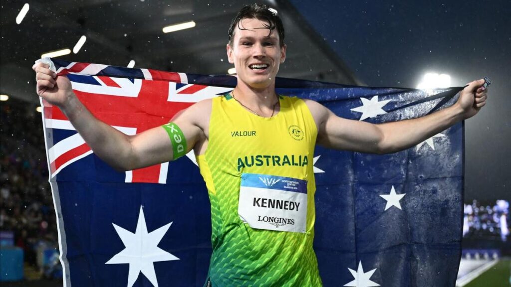 Kennedy sprints into another Commonwealth Games final