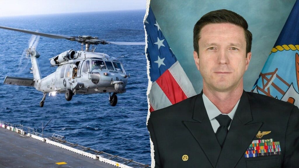 U.S. Navy names Cmdr. Edwards as sailor lost in Arabian Sea crash