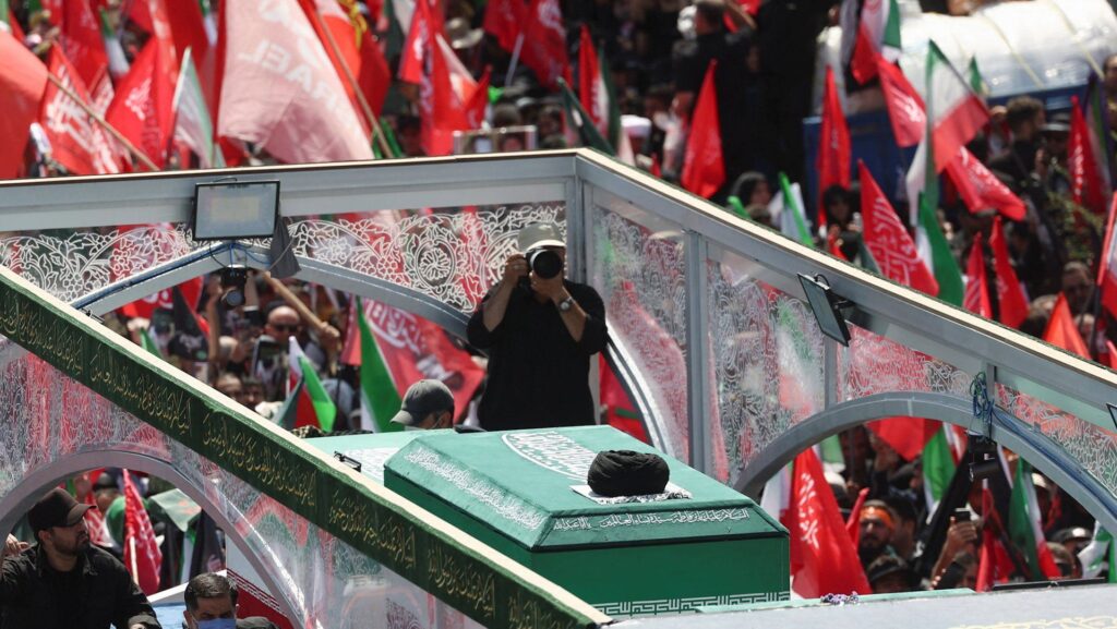 Khamenei’s funeral procession moves through Tehran | US-Israel war on Iran