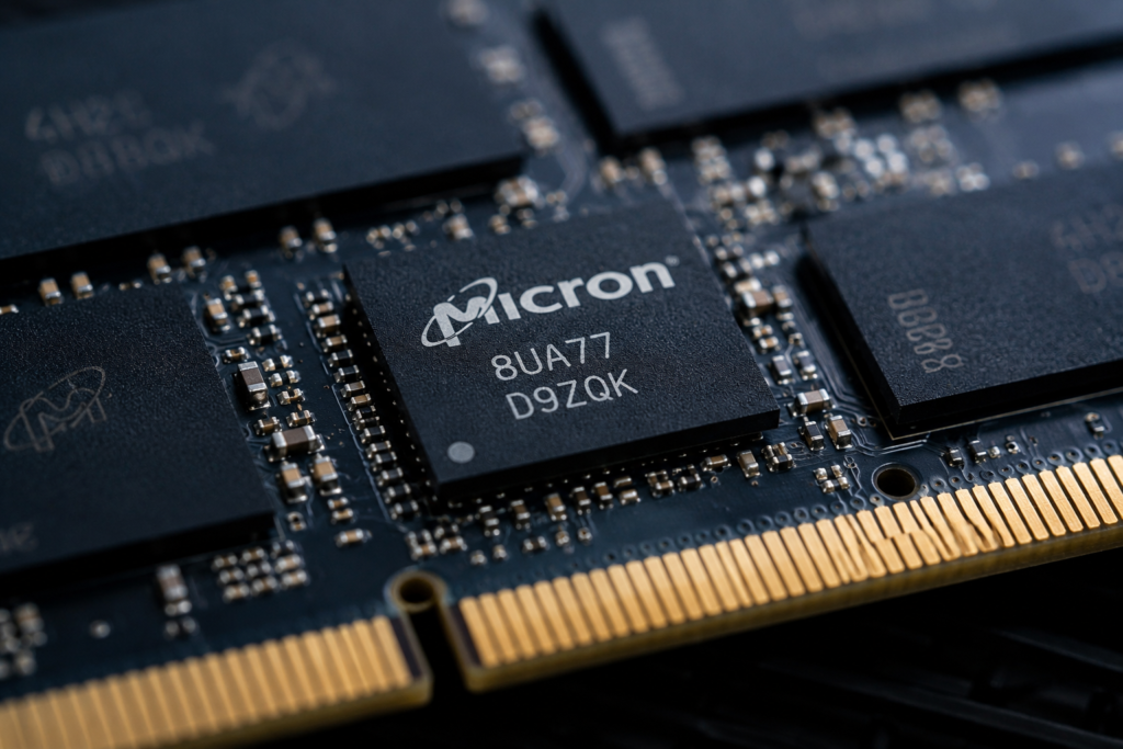 Why is Micron stock rising today despite SK Hynix's earnings-led selloff?