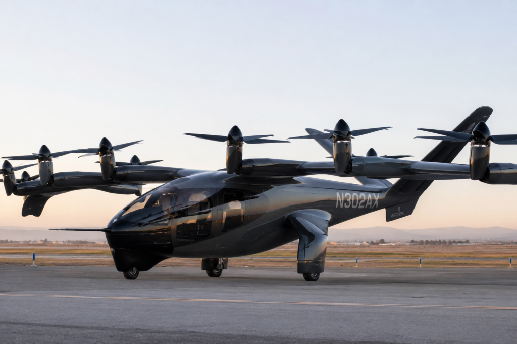Why is Archer Aviation's stock jumping 18% today?