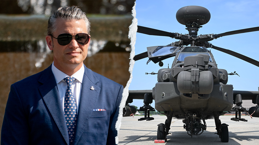 Pete Hegseth fixes situation after National Guard Apache pilots suspended