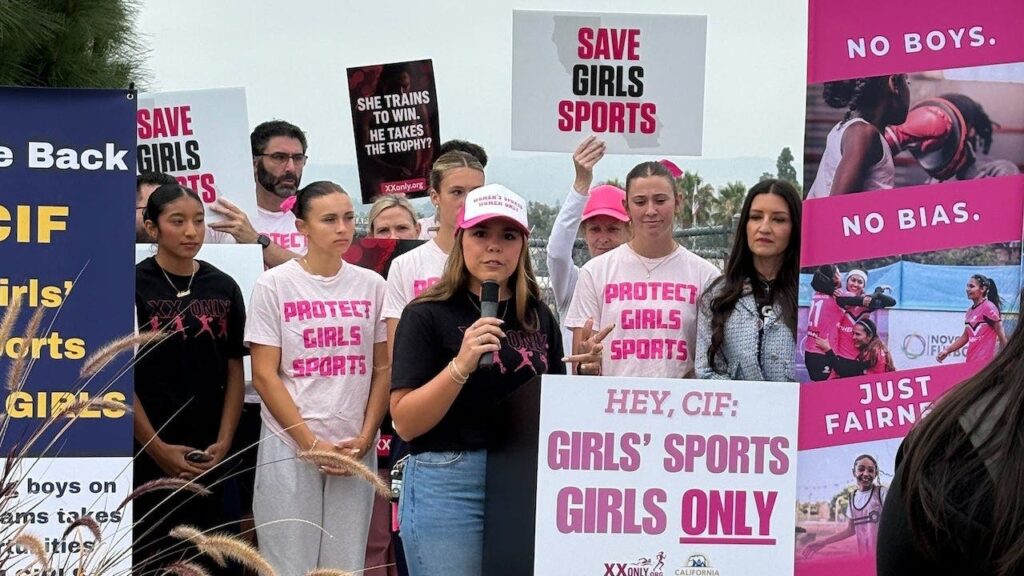 Sen. Jim Justice calls for national law protecting women’s sports