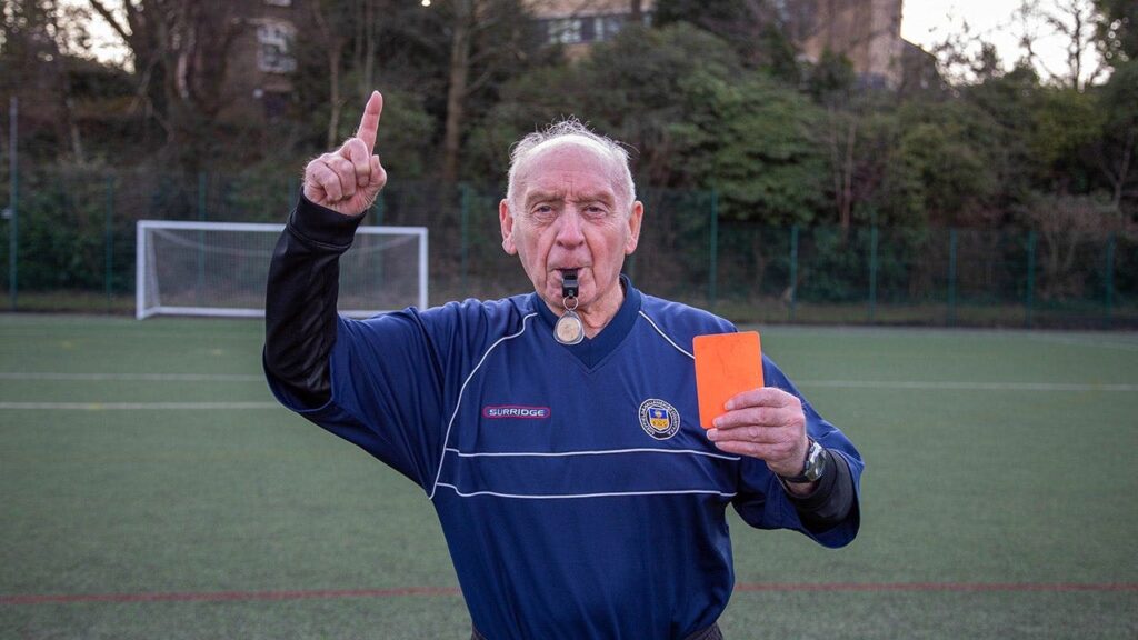 93-year-old soccer referee credits morning porridge for his matchday stamina
