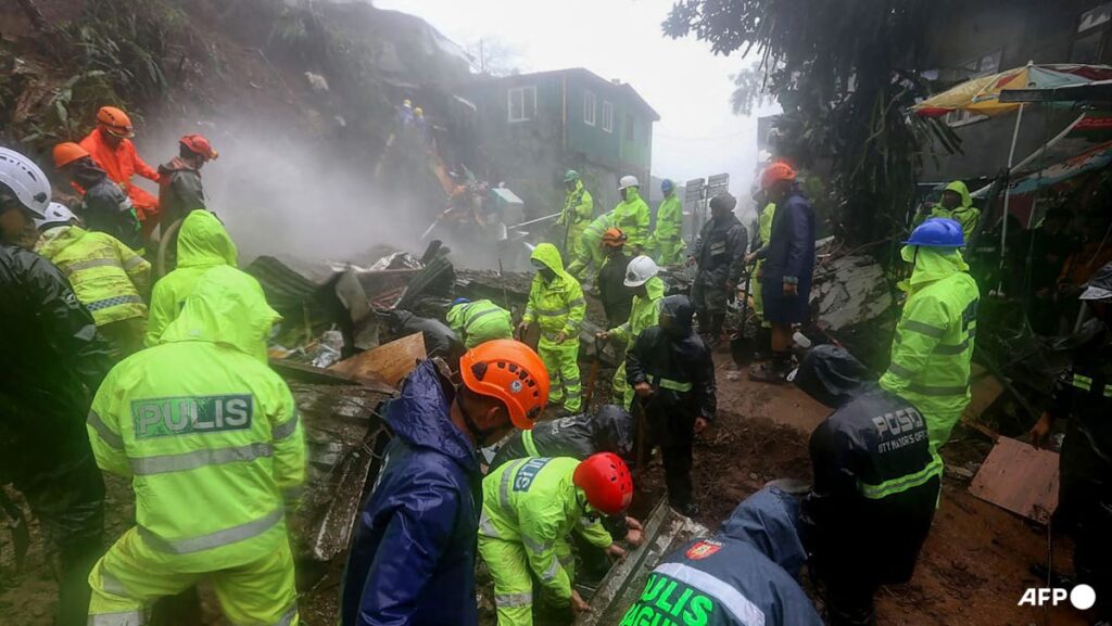Days of heavy rain leave at least 16 dead in Philippines