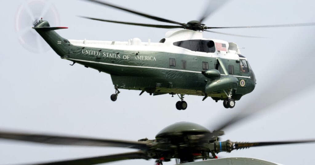 Trump’s Marine One helicopter has trouble communicating with air traffic control for second time this month