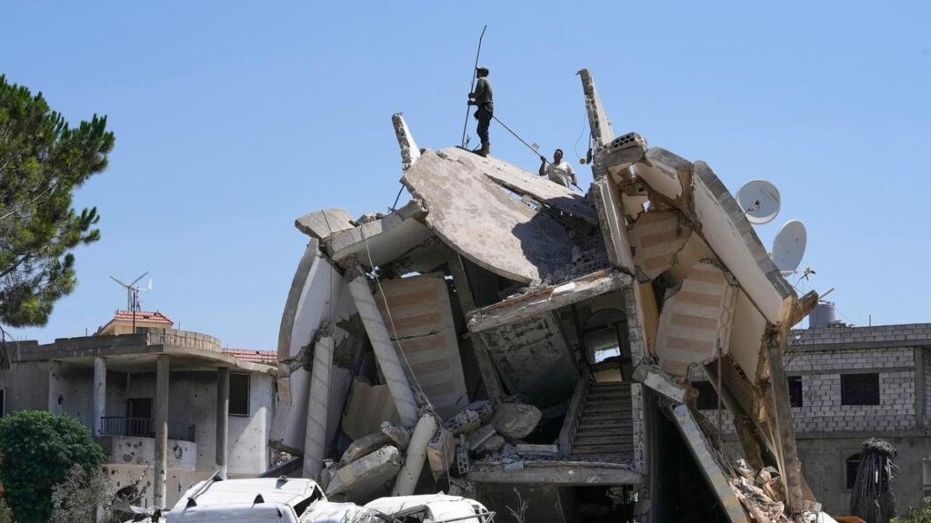 Israel hits southern Lebanon after warning to village